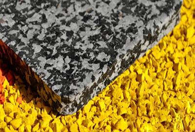 Рулонное резиновое покрытие ANT Flex Eco Granit, EPDM 50%, плотность 1300 кг/м3, толщина 9 мм.
